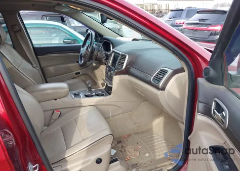 2014 Jeep Grand Cherokee Overland z USA, uszkodzony, nr VIN 1C4RJFCM1EC389355